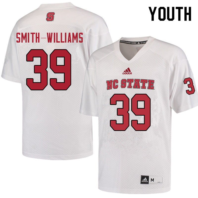Youth #39 James Smith-Williams NC State Wolfpack College Football Jerseys Sale-Red